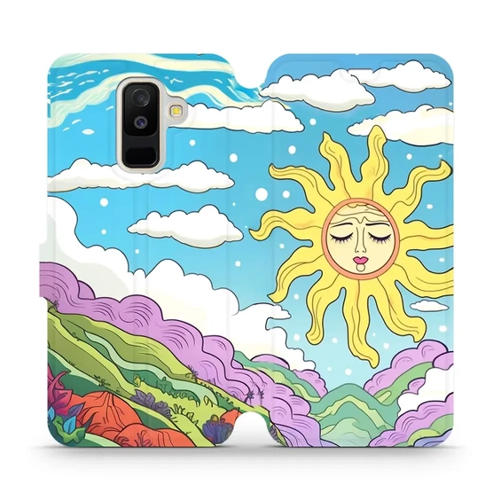Hülle für Samsung Galaxy A6 Plus 2018 - Farbe VP57P
