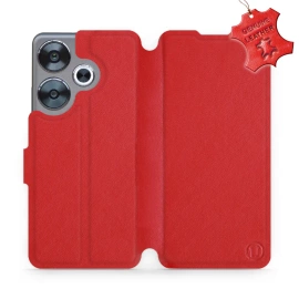 Hülle für Xiaomi POCO F6 - Farbe Red Leather