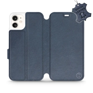 Hülle für Apple iPhone 11 - Farbe Blue Leather