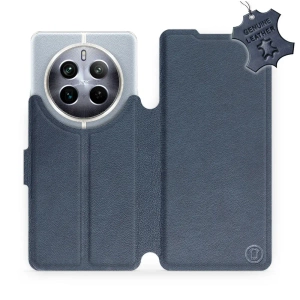 Hülle für Realme 12 Pro 5G - Farbe Blue Leather