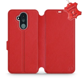 Hülle für Huawei Mate 20 Lite - Farbe Red Leather