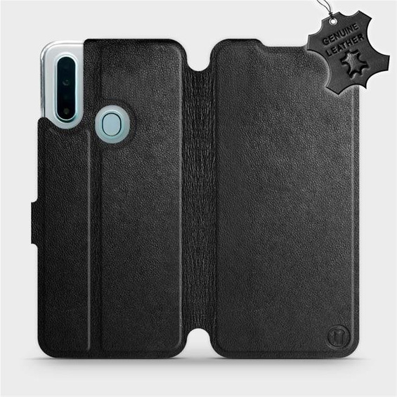 Hülle für OPPO A31 - Farbe Black Leather