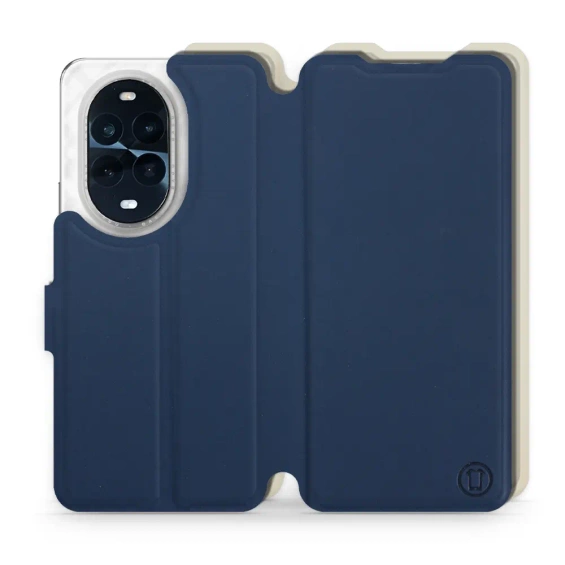 Hülle für Huawei Nova 13 Pro - Farbe Marineblau mit Platin