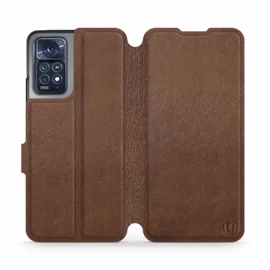 Hülle für Xiaomi Redmi Note 12 Pro 4G - Farbe Brown Leather