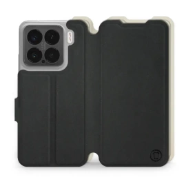 Hülle für Xiaomi 15 - Farbe Schwarz mit Platin