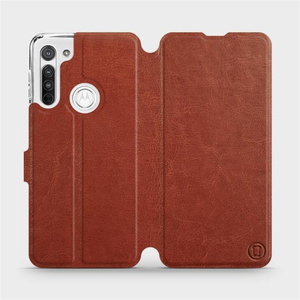 Hülle für Motorola Moto G8 - Farbe Brown&Orange