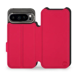 Hülle für Google Pixel 9 Pro - Farbe Rot mit Schwarz