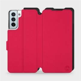 Hülle für Samsung Galaxy S21 Plus - Farbe Rot mit Schwarz