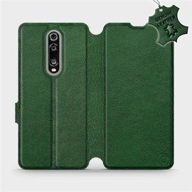 Hülle für Xiaomi Mi 9T - Farbe Green Leather