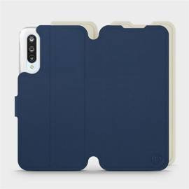 Hülle für Xiaomi Mi 9 Lite - Farbe Marineblau mit Platin