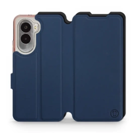 Hülle für Xiaomi POCO M7 - Farbe Marine mit Schwarz