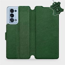 Hülle für OPPO Reno 6 Pro 5G - Farbe Green Leather