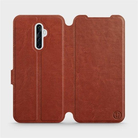 Hülle für OPPO Reno 2Z - Farbe Brown&Orange