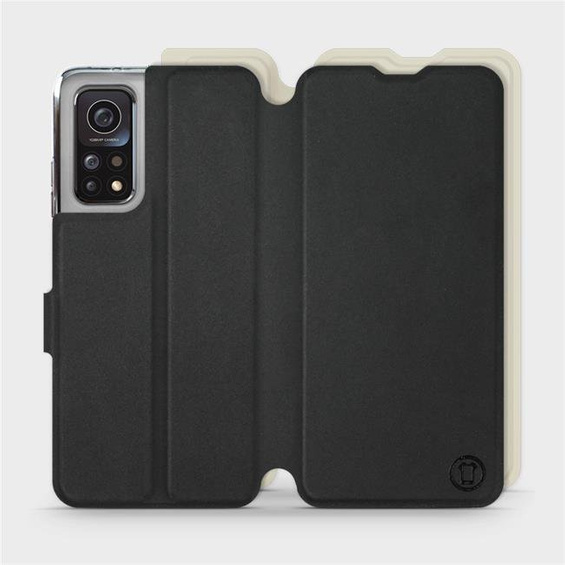 Hülle für Xiaomi Mi 10T - Farbe Schwarz mit Platin