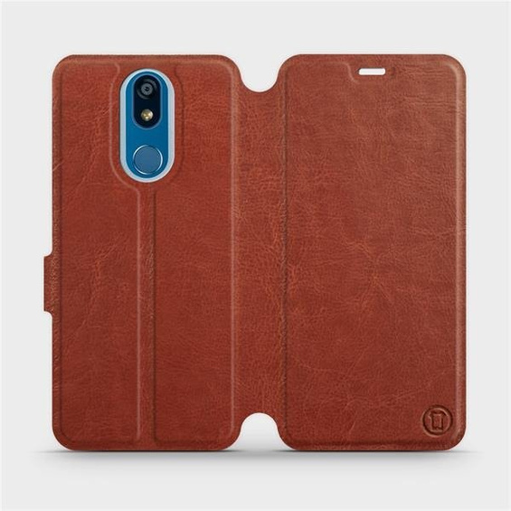 Hülle für LG K40 - Farbe Brown&Gray