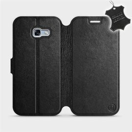 Hülle für Samsung Galaxy A5 2017 - Farbe Black Leather