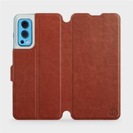 Hülle für OnePlus Nord 2 5G - Farbe Brown&Orange
