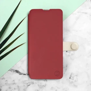 Hülle für Google Pixel 9A - Farbe Dunkelrot mit Platin