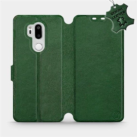 Hülle für LG G7 ThinQ - Farbe Green Leather