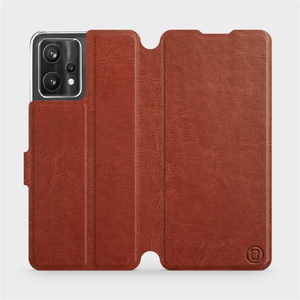 Hülle für Realme 9 5G - Farbe Brown&Orange