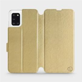Hülle für Samsung Galaxy A31 - Farbe Gold&Orange