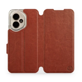 Hülle für Huawei Honor 400 - Farbe Brown&Orange