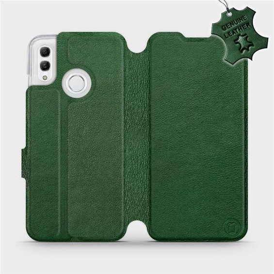 Hülle für Huawei Honor 10 Lite - Farbe Green Leather