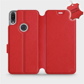 Hülle für Asus Zenfone Max Pro M1 ZB602KL - Farbe Red Leather