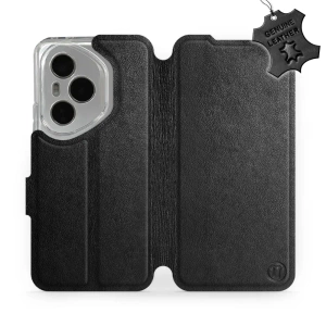 Hülle für Huawei Honor 400 Pro - Farbe Black Leather