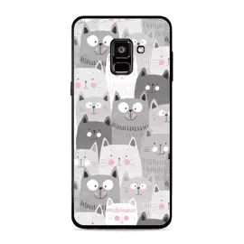 Hülle Glossy Case für Samsung Galaxy A8 2018 - Farbe G045G