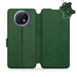 Hülle für Xiaomi Redmi Note 9T - Farbe Green Leather