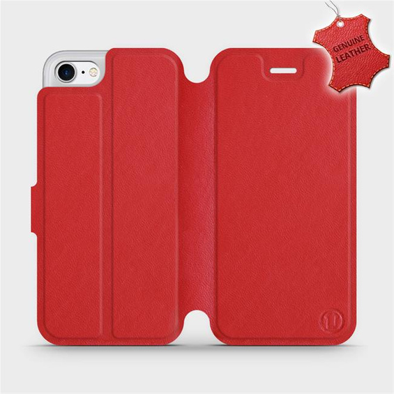 Hülle für Apple iPhone SE 2020 - Farbe Red Leather