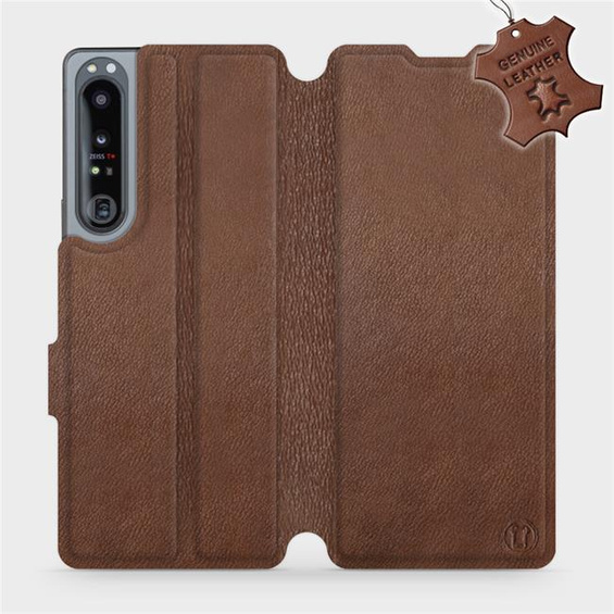 Hülle für Sony Xperia 1 IV - Farbe Brown Leather