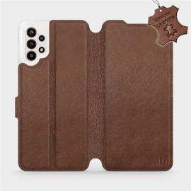 Hülle für Samsung Galaxy A13 4G - Farbe Brown Leather