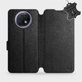 Hülle für Xiaomi Redmi Note 9T - Farbe Black Leather