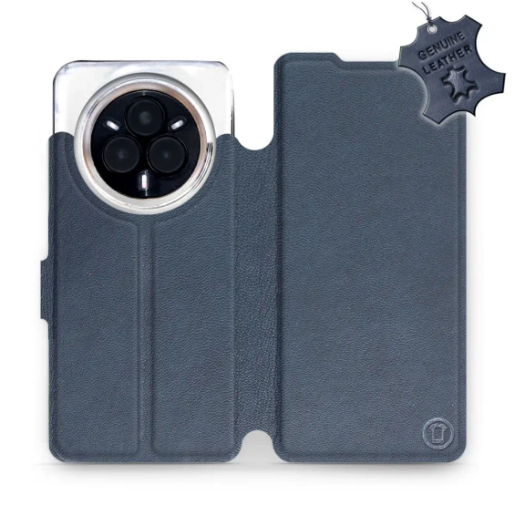 Hülle für Realme 14 Pro 5G - Farbe Blue Leather