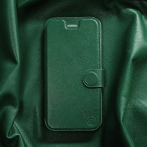 Hülle für Samsung Galaxy S23 Plus - Farbe Green Leather