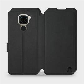 Hülle für Xiaomi Redmi Note 9 - Farbe Schwarz mit Schwarz