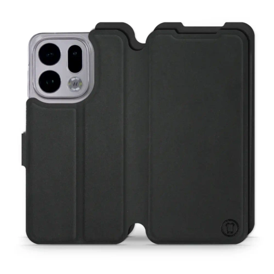 Hülle für OPPO Find X9 - Farbe Schwarz mit Platin