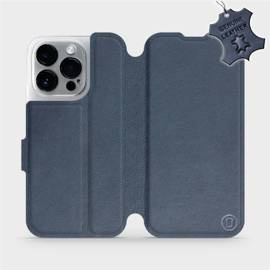 Hülle für Apple iPhone 14 Pro - Farbe Blue Leather