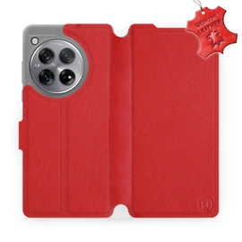 Hülle für OnePlus 12R - Farbe Red Leather