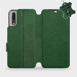 Hülle für Huawei P20 - Farbe Green Leather