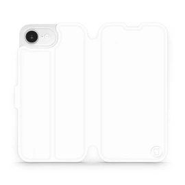 Hülle für Apple iPhone 16e - Farbe White&Orange