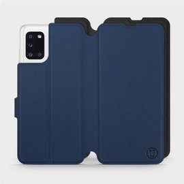 Hülle für Samsung Galaxy A31 - Farbe Marine mit Schwarz
