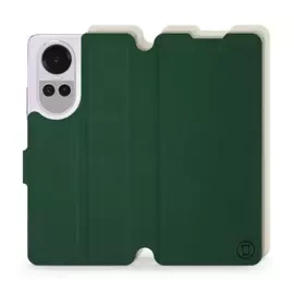 Hülle für OPPO Reno 10 Pro 5G - Farbe Grün mit Platin