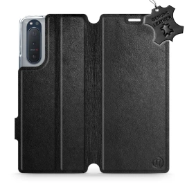 Hülle für Sony Xperia 5 II - Farbe Black Leather