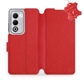Hülle für OPPO A5 5G - Farbe Red Leather