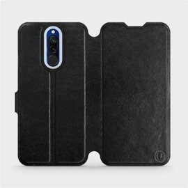 Hülle für Xiaomi Redmi 8 - Farbe Black&Orange