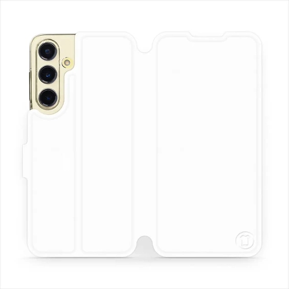 Hülle für Samsung Galaxy S24 FE - Farbe White&Gray