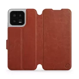Hülle für Xiaomi 13 - Farbe Brown&Orange